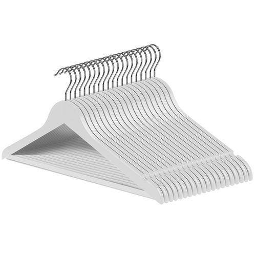 20 Pack Wooden Hangers