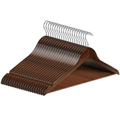 20 Pack Wooden Hangers