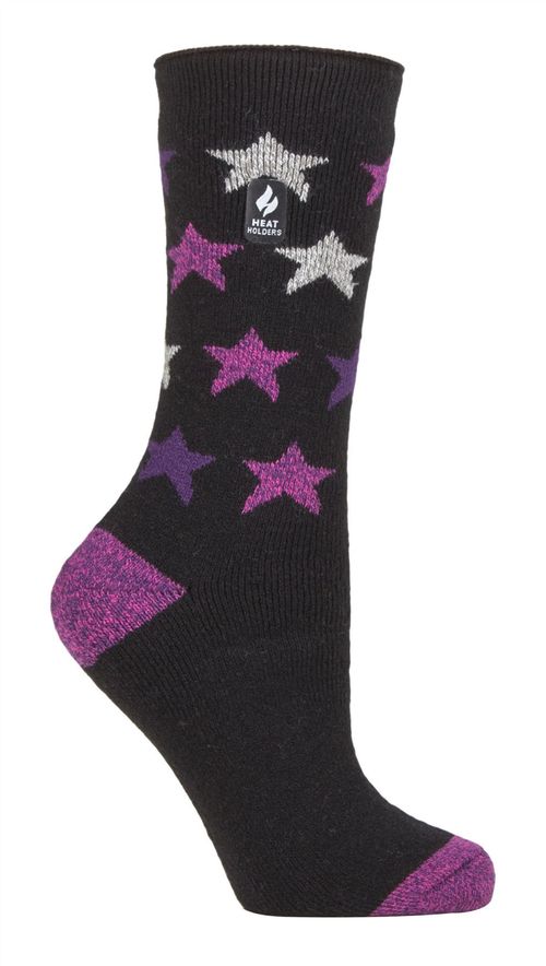 Heat Holders - Ladies Lite Socks (New) - Black (Nice) / 4-7 UK