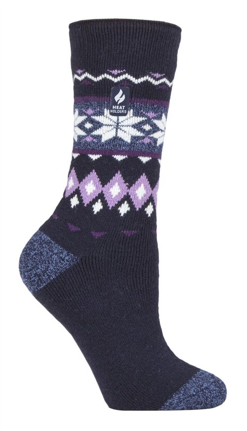 Heat Holders - Ladies Lite Socks (New) - Denim (Lima) / 4-7 UK