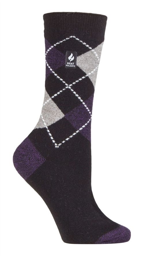 Heat Holders - Ladies Lite Socks (New) - Black(Cali) / 4-7 UK