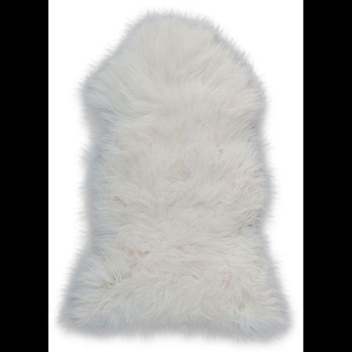 Natural Sheepskin Rug Single Pelt - Natural Ivory & Cream Colouring