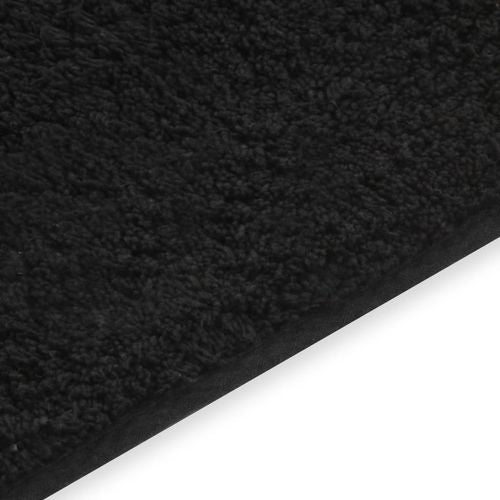vidaXL Bathroom Mat Set 2 Pieces Fabric Anthracite
