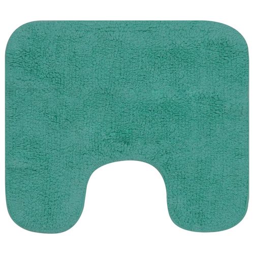 vidaXL Bathroom Mat Set 2 Pieces Fabric Anthracite