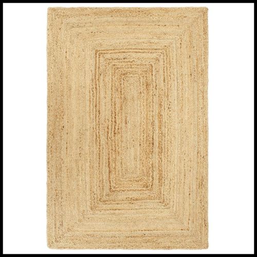 vidaXL Handmade Rug Jute 180x250 cm