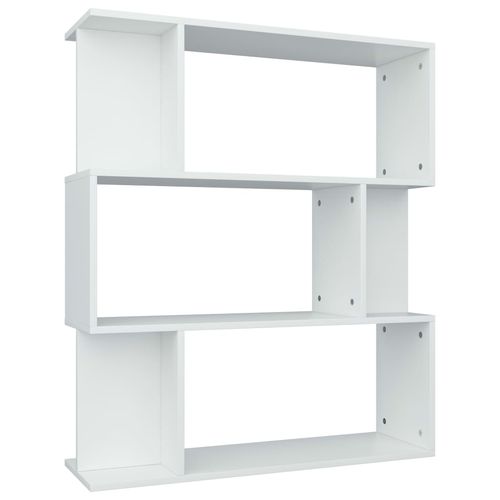 vidaXL Book Cabinet/Room Divider Smoked Oak 80x24x96cm Engineered Wood