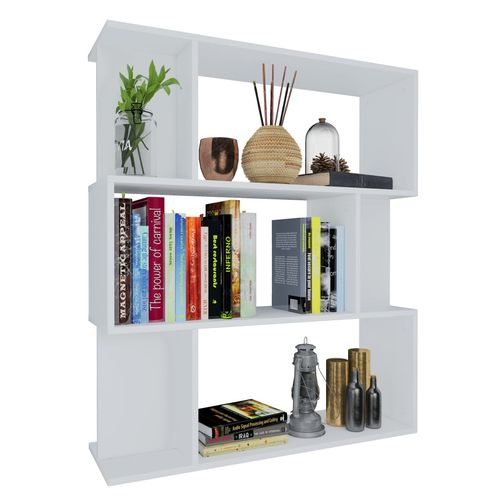 vidaXL Book Cabinet/Room Divider Smoked Oak 80x24x96cm Engineered Wood