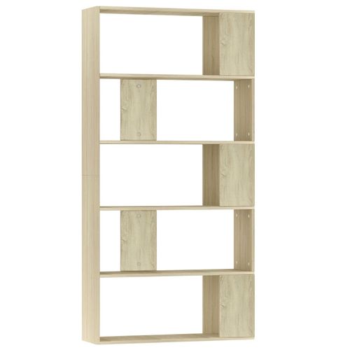 vidaXL Book Cabinet/Room Divider White 80x24x159 cm Engineered Wood