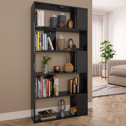 vidaXL Book Cabinet/Room Divider White 80x24x159 cm Engineered Wood