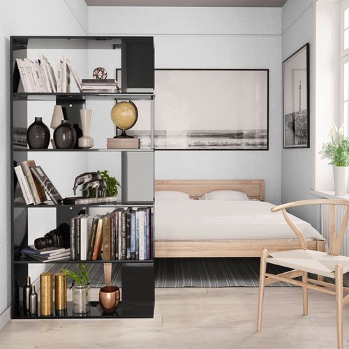 vidaXL Book Cabinet/Room Divider White 80x24x159 cm Engineered Wood