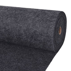 vidaXL Exhibition Carpet Rib 1.2x10 m Anthracite
