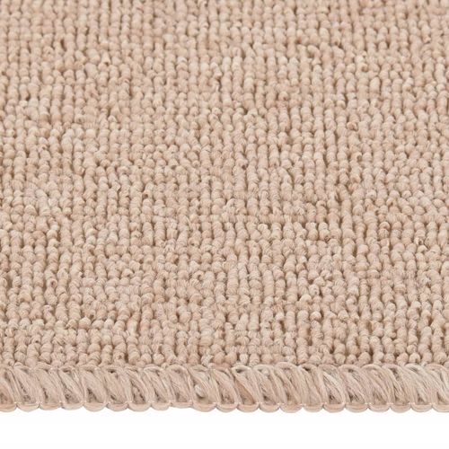 vidaXL Anti Slip Stair Mats 15 pcs 60x25 cm Black Rectangular