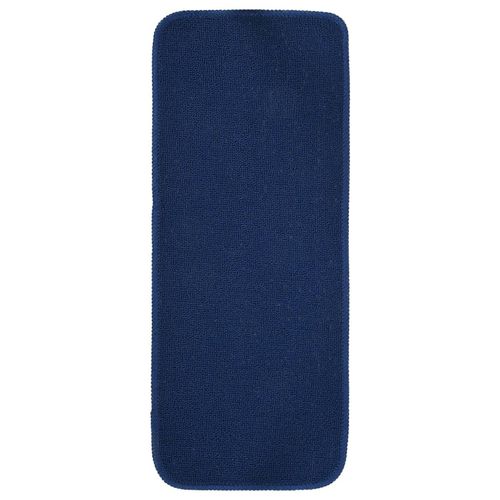 vidaXL Anti Slip Stair Mats 15 pcs 60x25 cm Black Rectangular