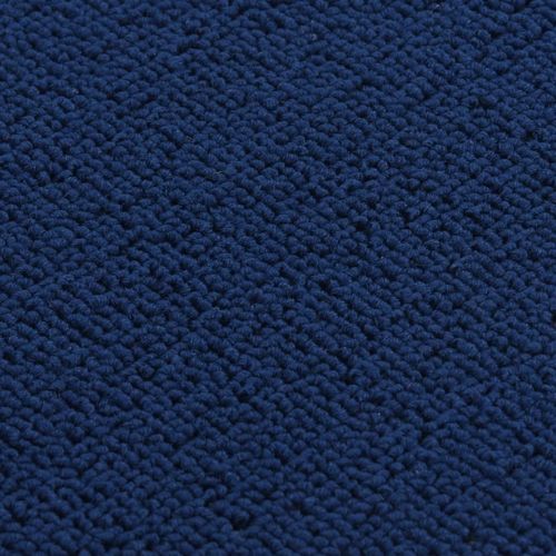 vidaXL Anti Slip Stair Mats 15 pcs 60x25 cm Black Rectangular