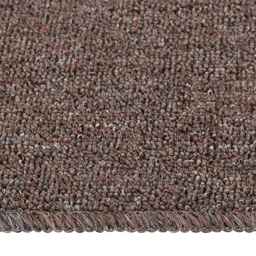 vidaXL Anti Slip Stair Mats 15 pcs 60x25 cm Black Rectangular