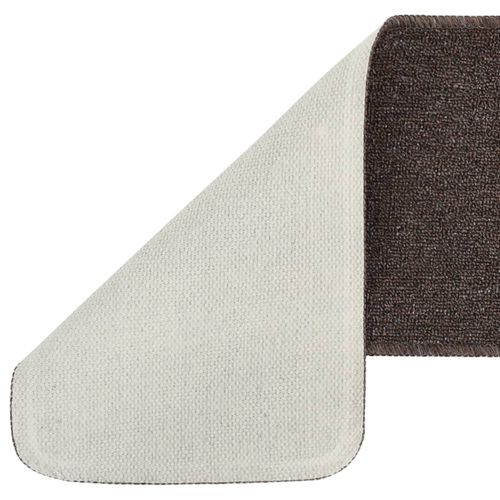 vidaXL Anti Slip Stair Mats 15 pcs 60x25 cm Black Rectangular