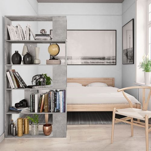 vidaXL Book Cabinet/Room Divider White 80x24x159 cm Engineered Wood