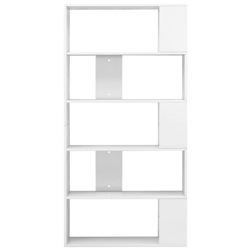 vidaXL Book Cabinet/Room Divider White 80x24x159 cm Engineered Wood