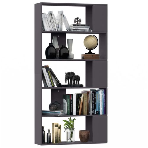 vidaXL Book Cabinet/Room Divider White 80x24x159 cm Engineered Wood