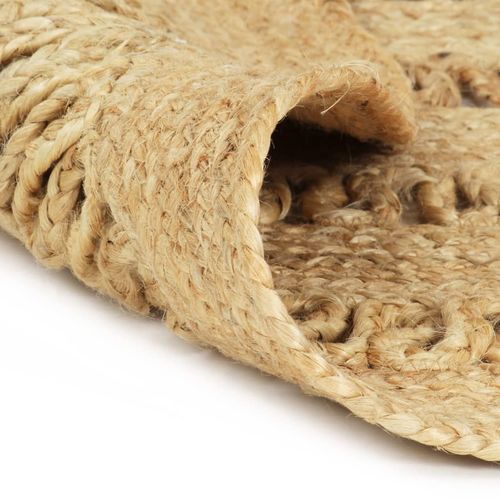 vidaXL Handmade Rug Braided Jute 210 cm