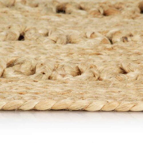 vidaXL Handmade Rug Braided Jute 210 cm