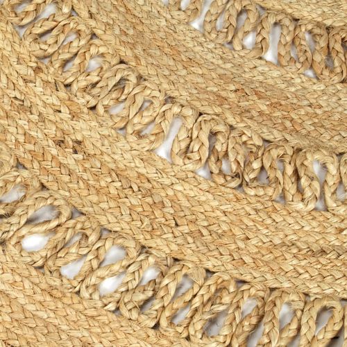 vidaXL Handmade Rug Braided Jute 210 cm