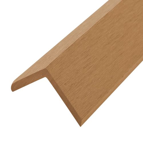 vidaXL 5 pcs Decking Angle Trims WPC 170 cm Light Brown