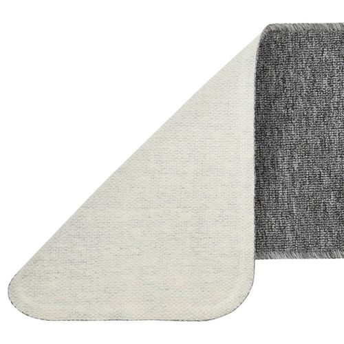 vidaXL Anti Slip Stair Mats 15 pcs 60x25 cm Black Rectangular