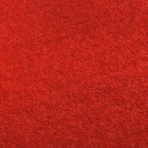 vidaXL Red Carpet 1 x 5 m Extra Heavy 400 g/m2