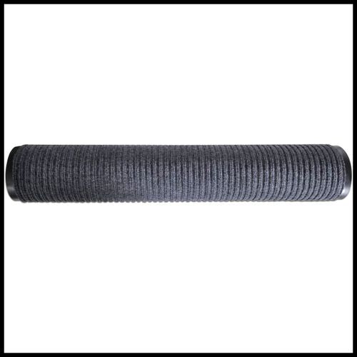 vidaXL Door Mat Black 117x220 cm PVC