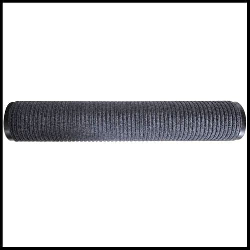 vidaXL Door Mat Black 117x220 cm PVC