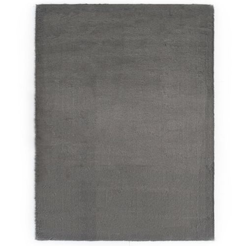 vidaXL Rug Faux Rabbit Pelt 180x270 cm Old Pink - dark grey / 80 x 150 cm