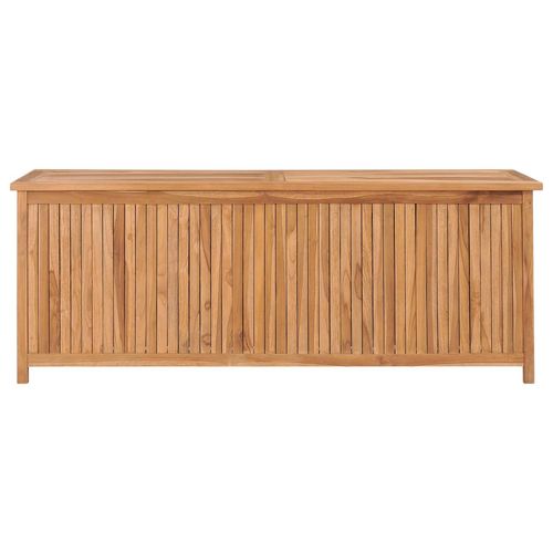 vidaXL Garden Storage Box 120x50x58 cm Solid Teak Wood
