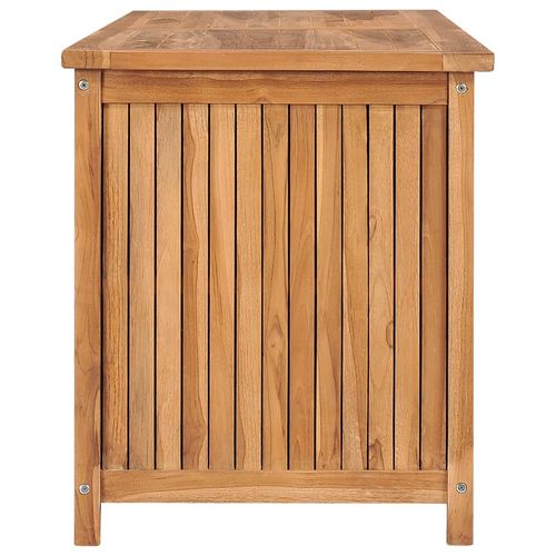 vidaXL Garden Storage Box 120x50x58 cm Solid Teak Wood