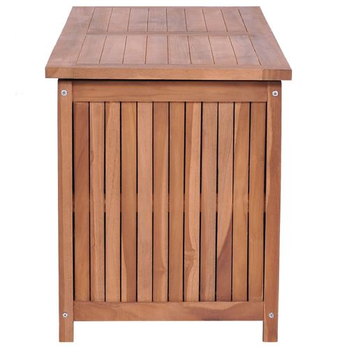 vidaXL Garden Storage Box 120x50x58 cm Solid Teak Wood