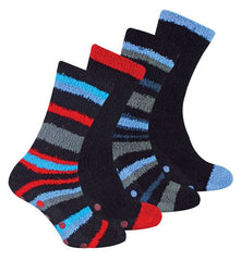 4 PAIRS - Sock Snob Mens Cosy Socks