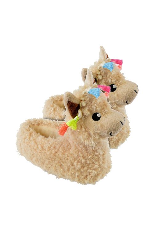 Kids Llama Slippers - XL