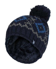 Heat Holders - Mens Bobble Hat