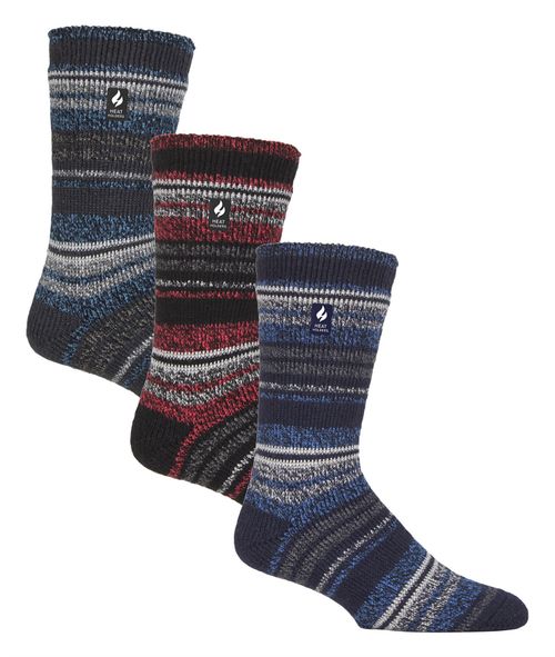 3 Pack Heat Holders Mens Twist BUNDLE - Milan