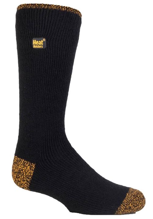 Heat Holders - Mens Work Socks - Black / 4-8 UK