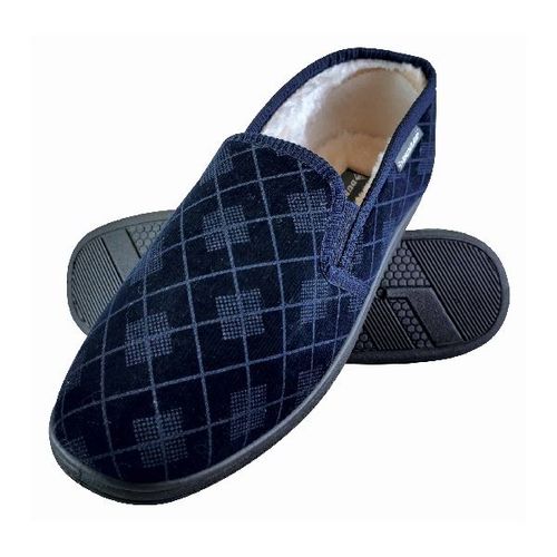 Dunlop - Mens Slippers - RONNIE - Navy / 11 UK