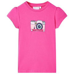 Kids’ T-shirt Dark Pink 92