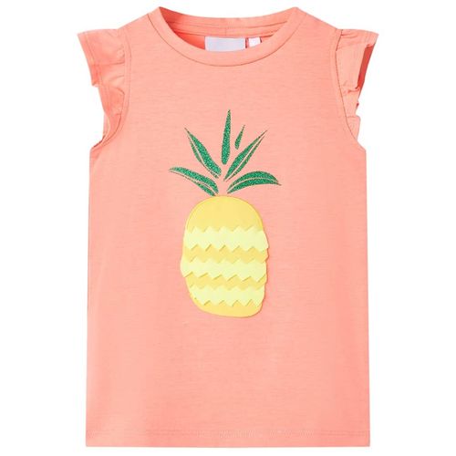 Kids’ T-shirt Pink 92 - coral / 116 (5-6y)