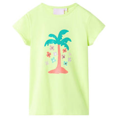 Kids’ T-shirt Fluo Yellow 92