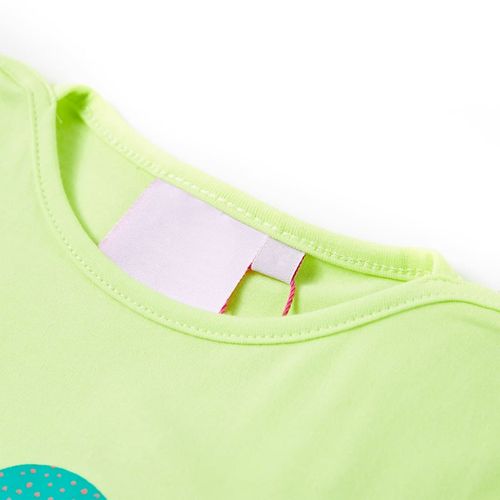 Kids’ T-shirt Fluo Yellow 92