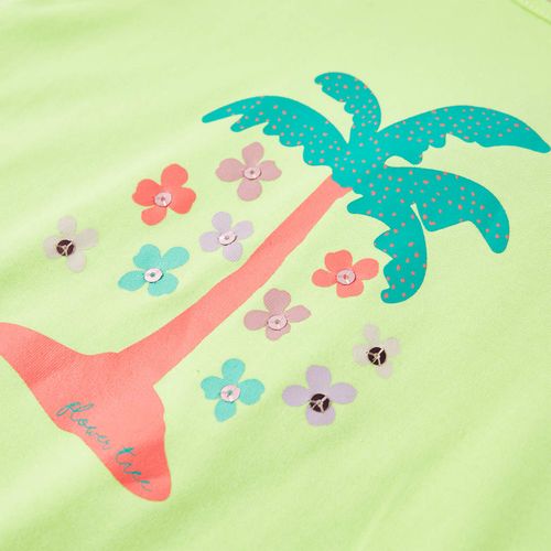 Kids’ T-shirt Fluo Yellow 92