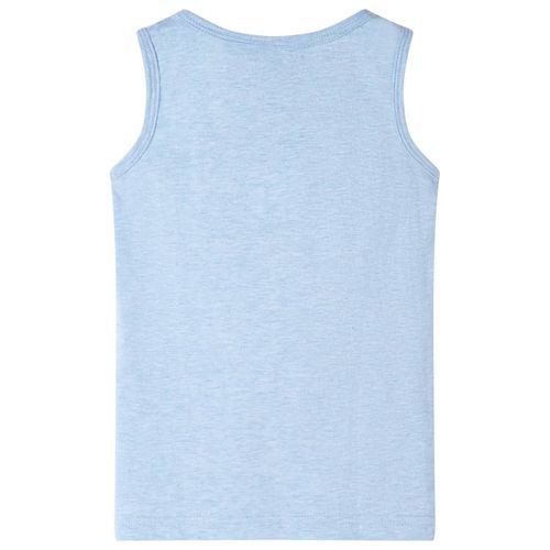 Kids’ Tank Top Blue Melange 92