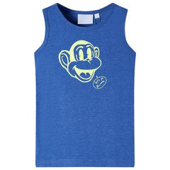 Kids’ Tank Top Blue Melange 92