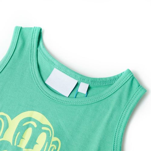 Kids’ Tank Top Blue Melange 92
