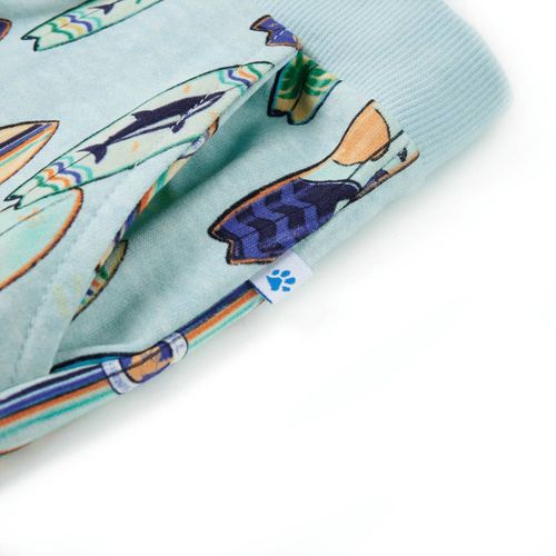 Kids’ Shorts with Drawstring Soft Blue Melange 92